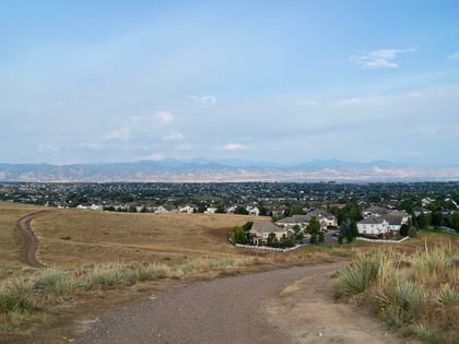 Bluffs Regional Park Trail in Lone Tree, Colorado