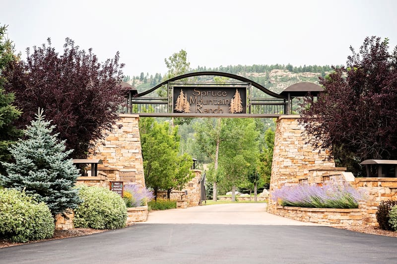 Spruce Mountain Events event venue in Larkspur, Colorado