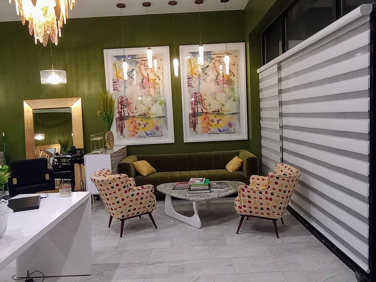 Reflections Hair and Day Spa atmosphere and seating