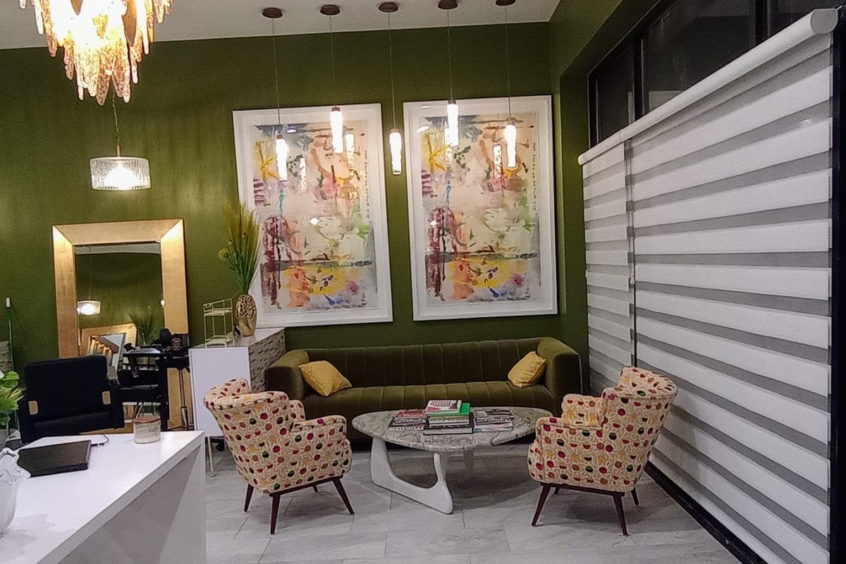 Reflections Hair and Day Spa atmosphere and seating
