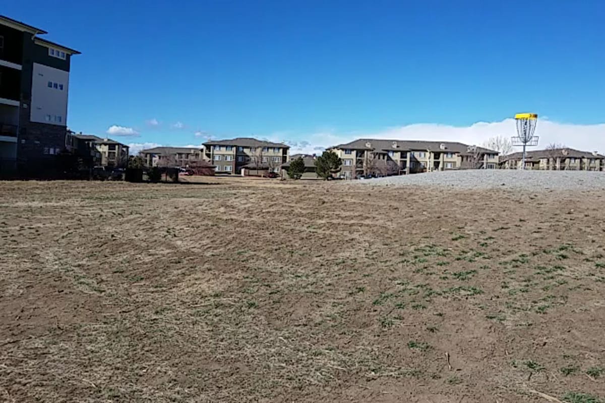 Interior view of Westcreek Disc Golf Course
