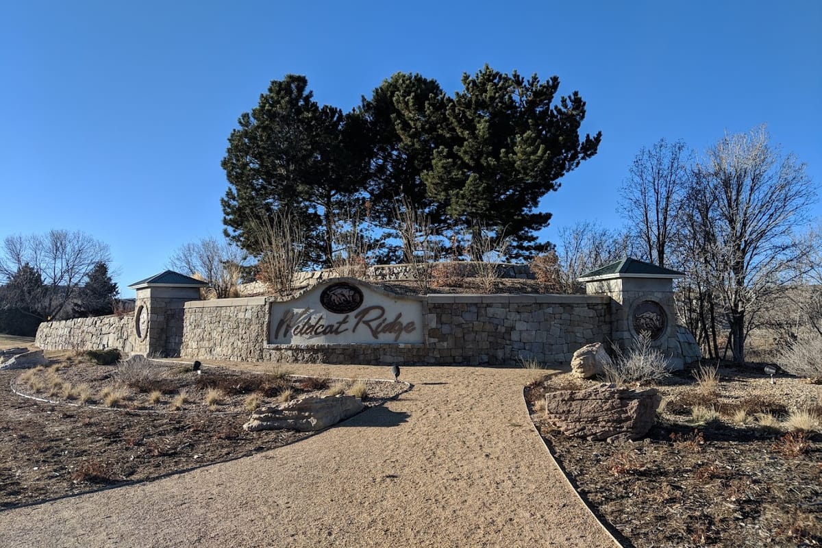 Wildcat Ridge Park atmosphere and seating
