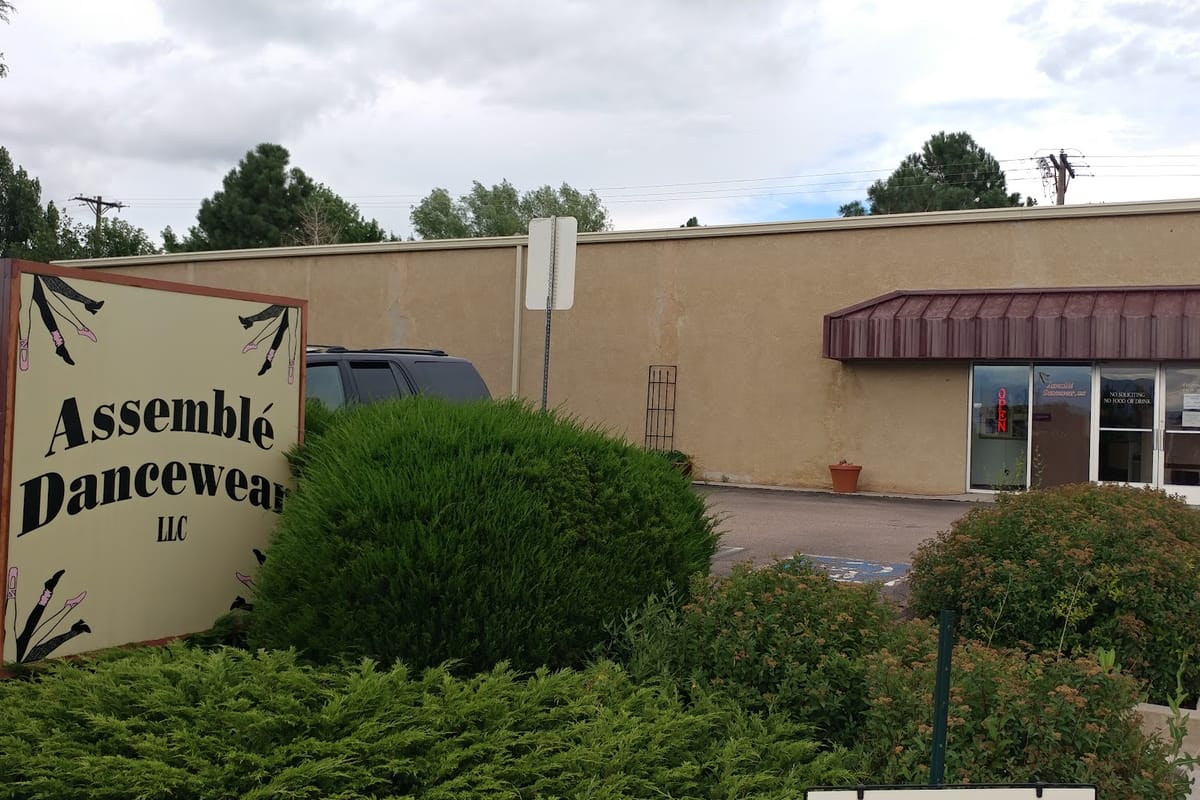 Assemble Dancewear exterior entrance