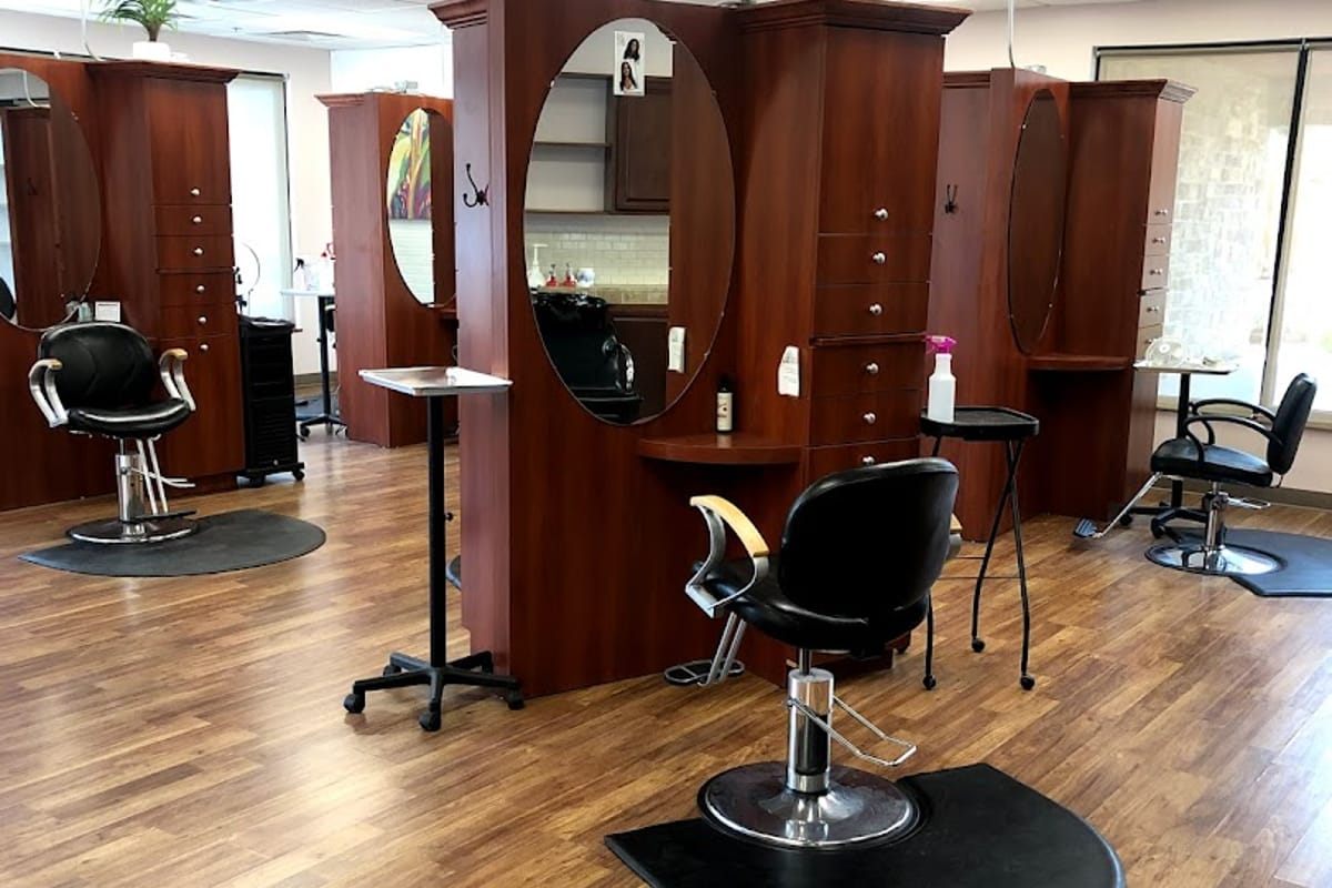 Interior view of Sage Salon and Spa