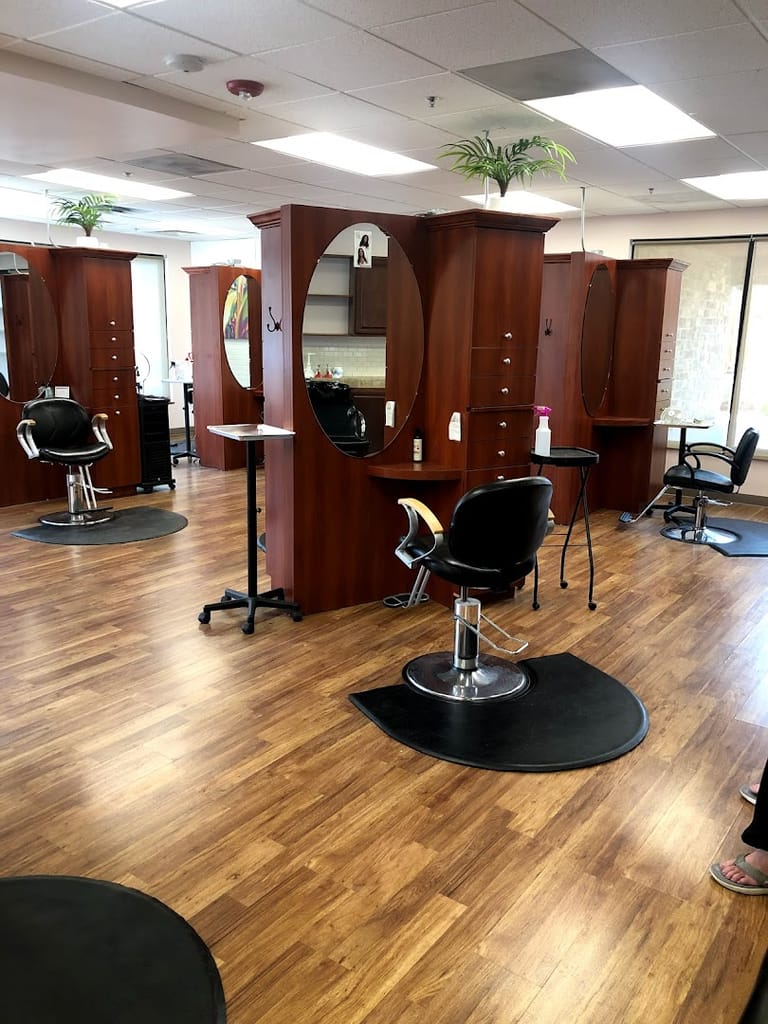 Interior view of Sage Salon and Spa