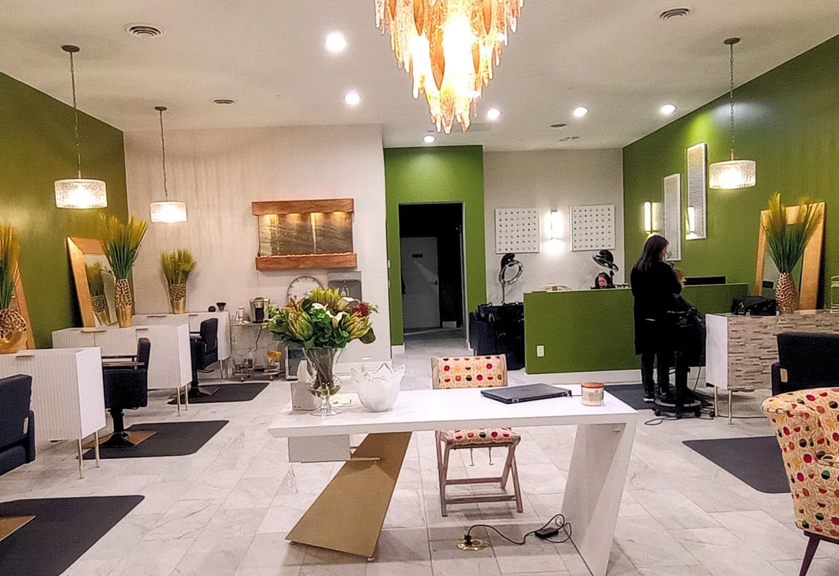 Reflections Hair and Day Spa exterior entrance