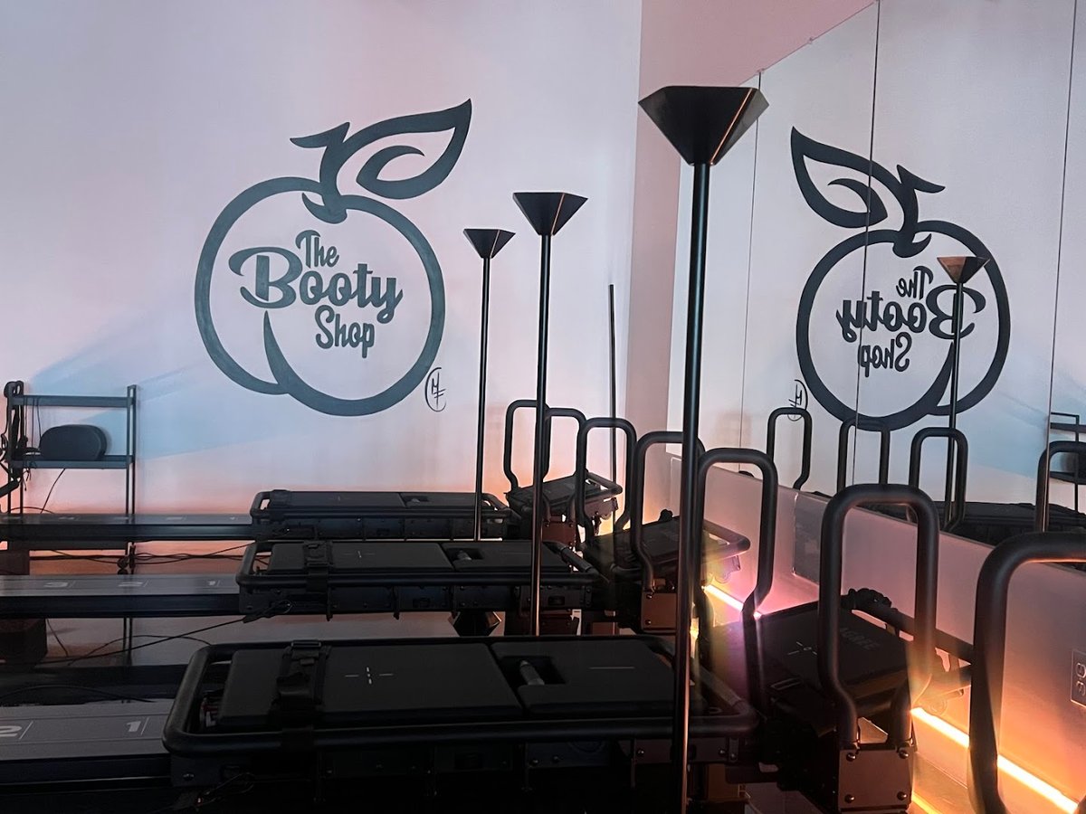 Interior view of The Booty Shop