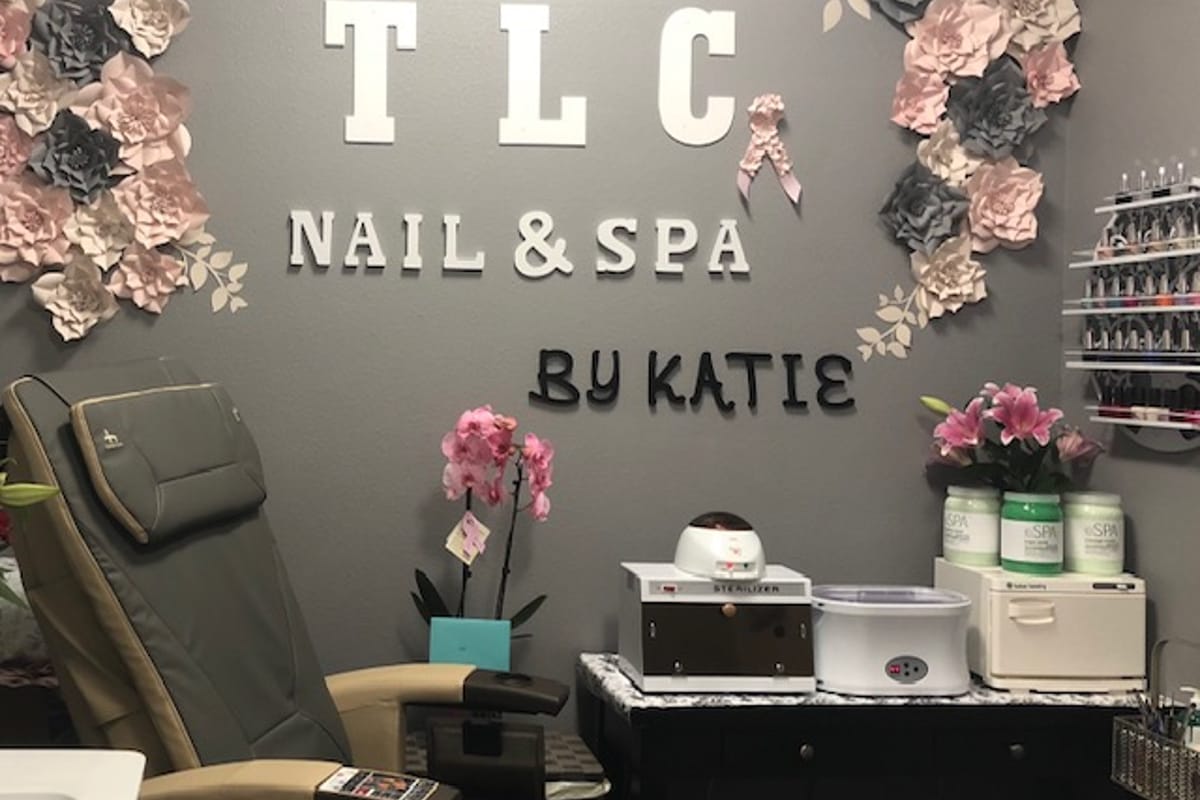 Interior view of TLC Nails & Spa by Katie