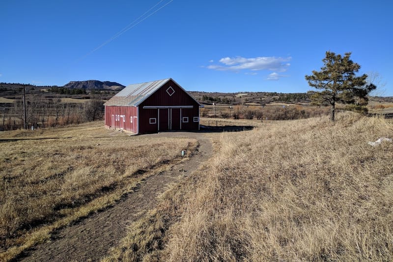 Columbine Open Space and Trail park in Castle Rock, Colorado