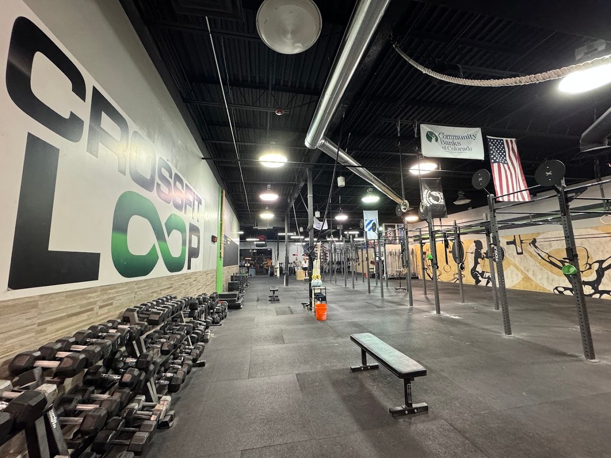 Interior view of CrossFit Loop