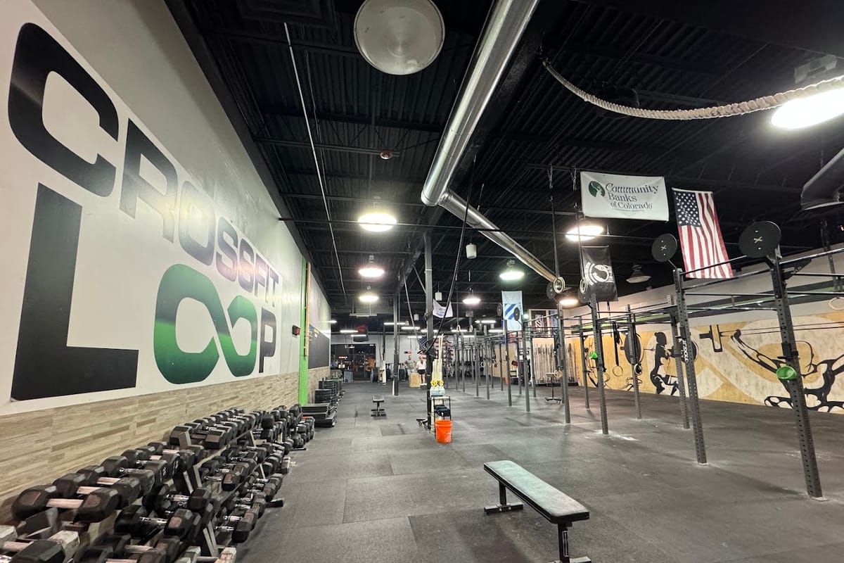 Interior view of CrossFit Loop