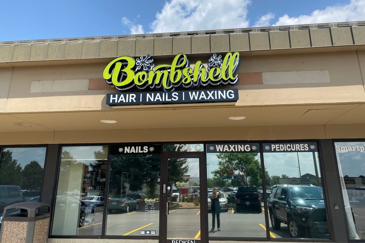 Interior view of Bombshell Hair Nails Waxing