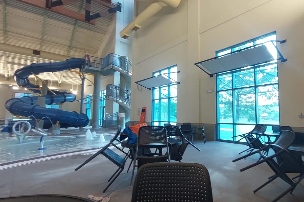 Interior view of Lone Tree Recreation Center