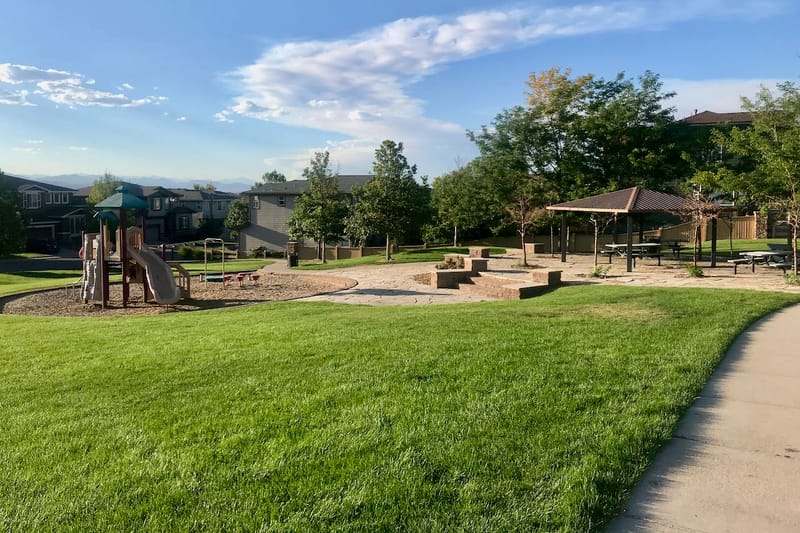 Hearth Park park in Littleton, Colorado