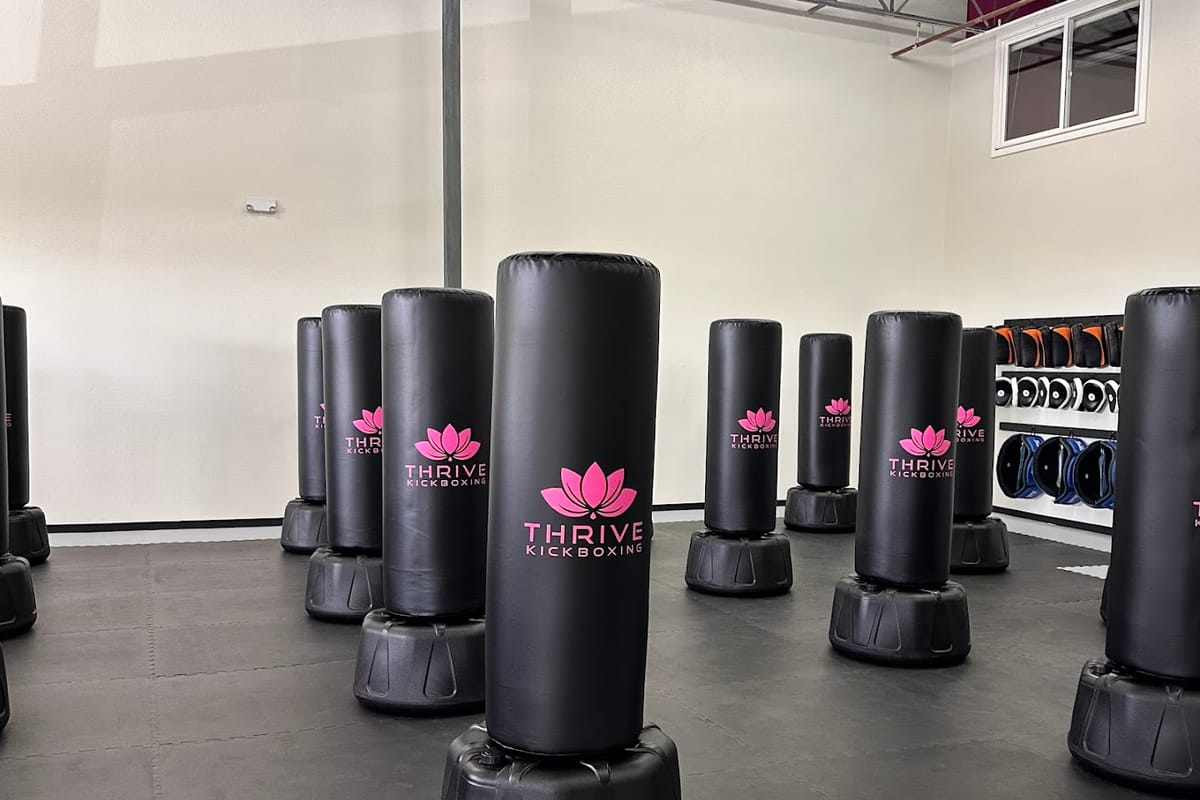 Thrive Kickboxing atmosphere and seating