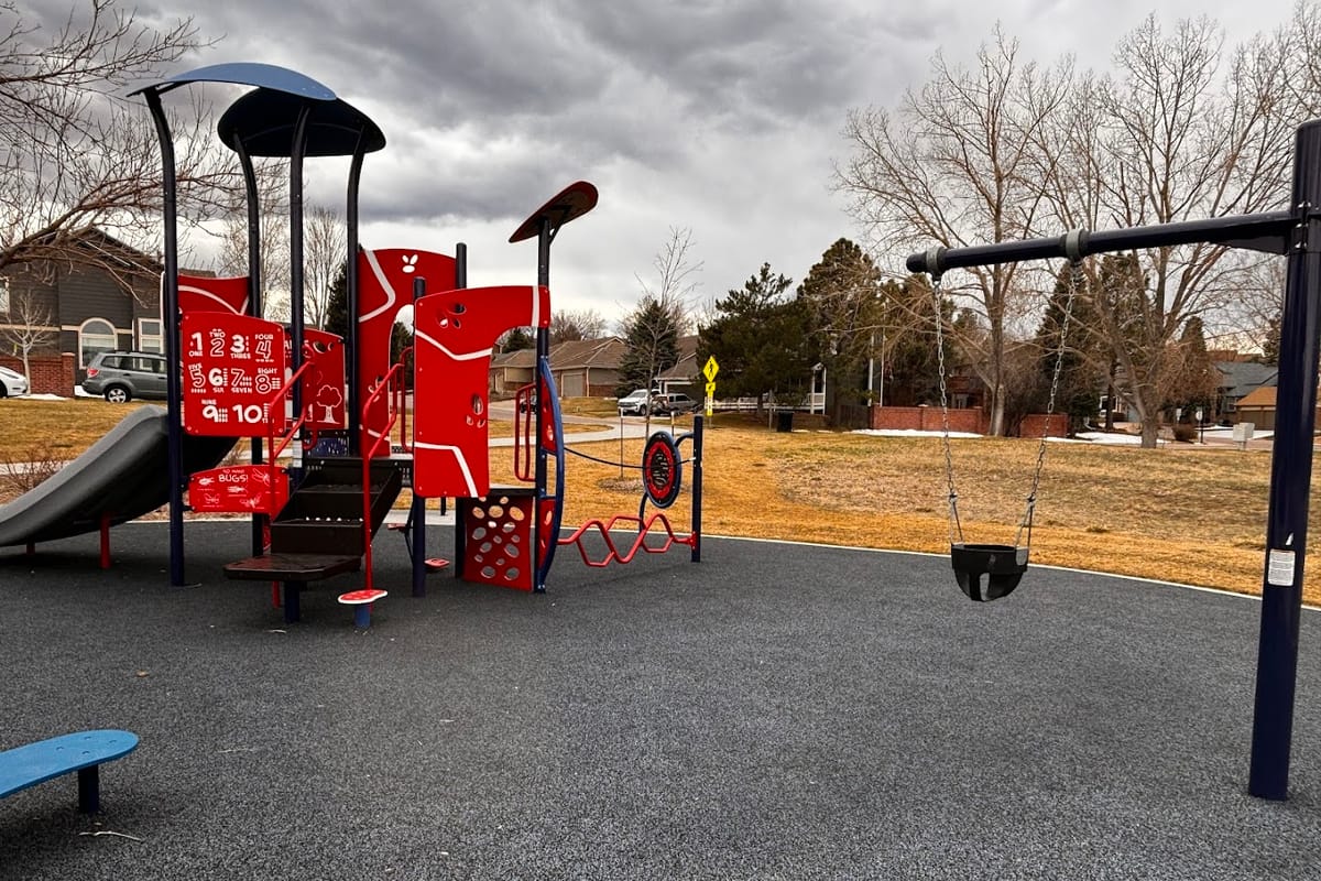 Interior view of Centennial Ridge Park