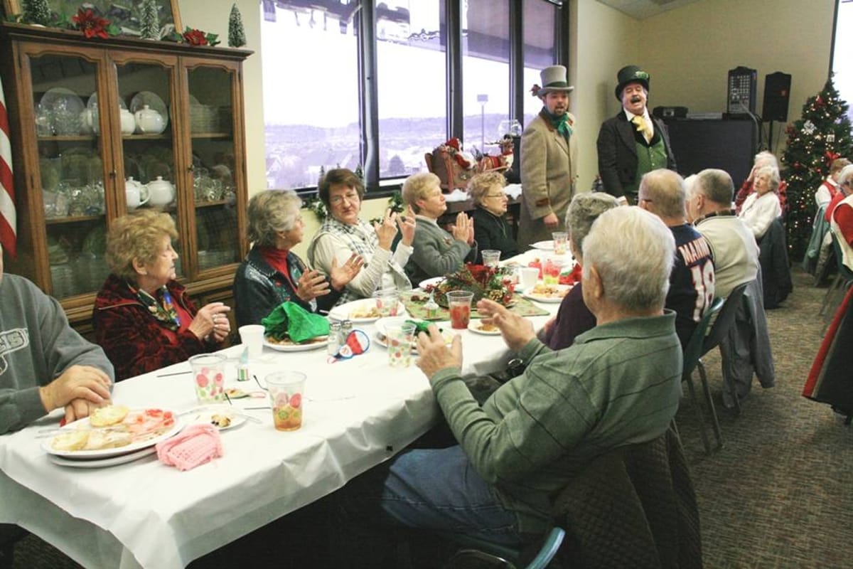 Interior view of Castle Rock Senior Center