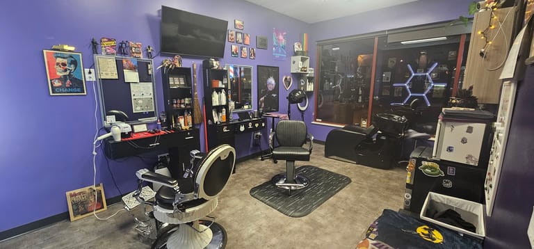 The Pale Horse Salon dining area