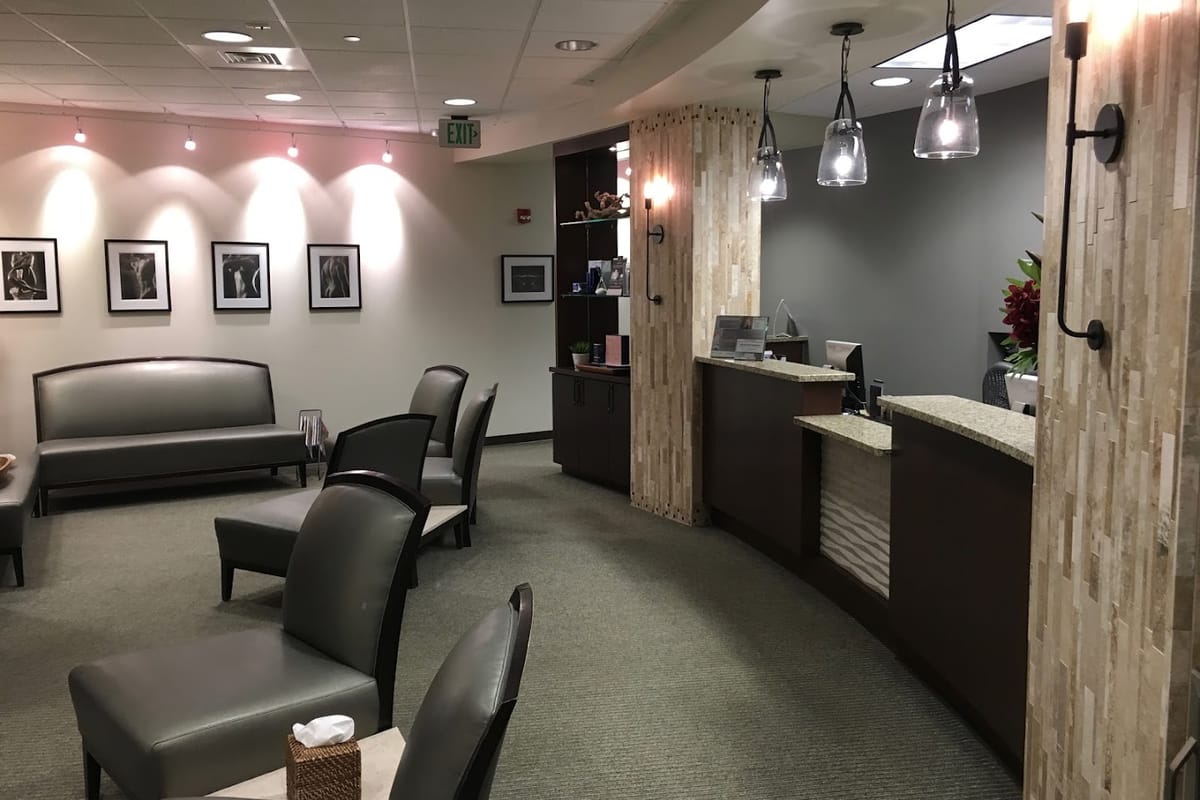 Interior view of Broadway Med Spa