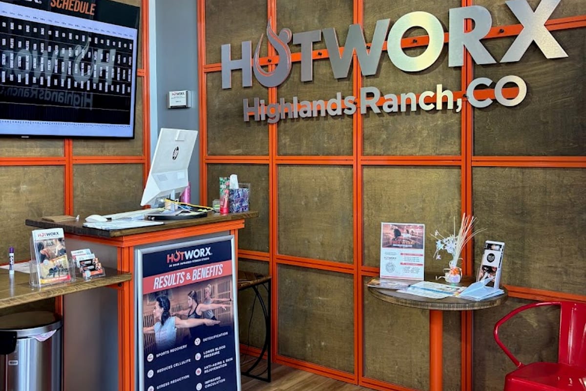 Interior view of HOTWORX - Highlands Ranch Town Center