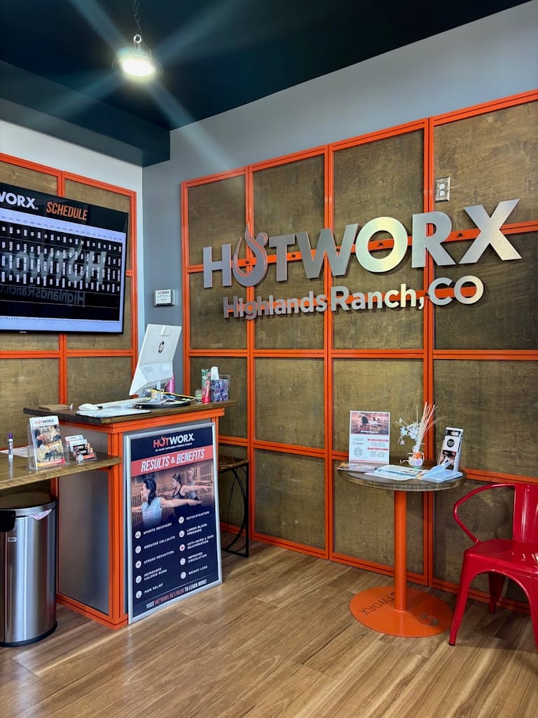 Interior view of HOTWORX - Highlands Ranch Town Center