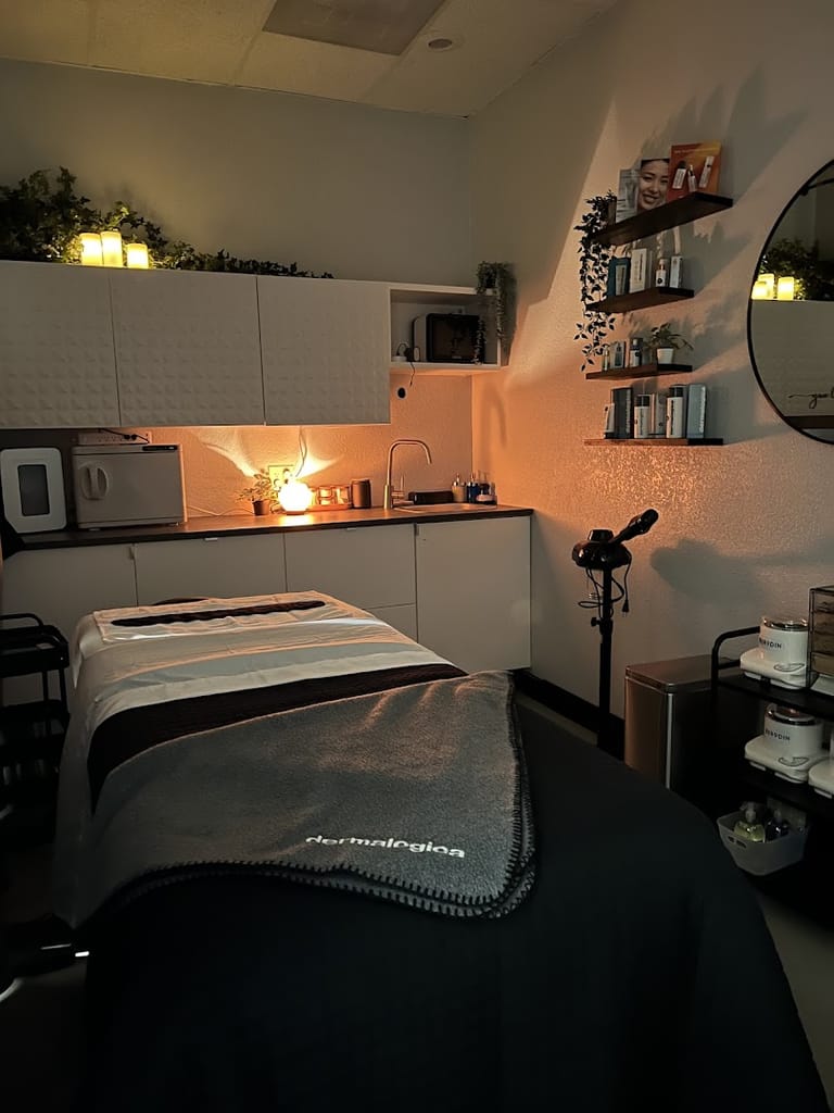 Interior view of EDK Esthetics