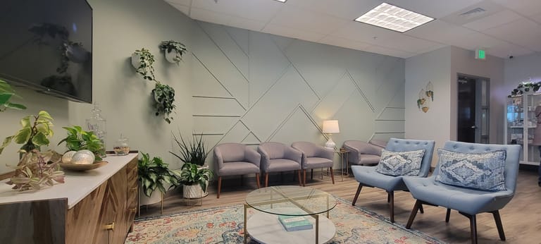 Vibrant Health of Colorado atmosphere and seating
