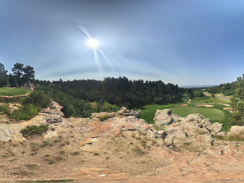 The Ridge at Castle Pines North golf course in Castle Pines, Colorado