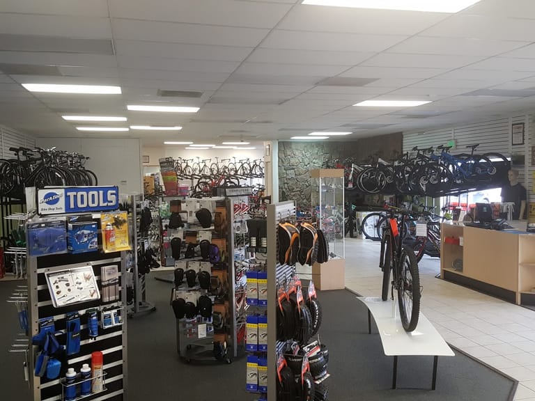 Country Pedaler Bicycles & Ski atmosphere and seating