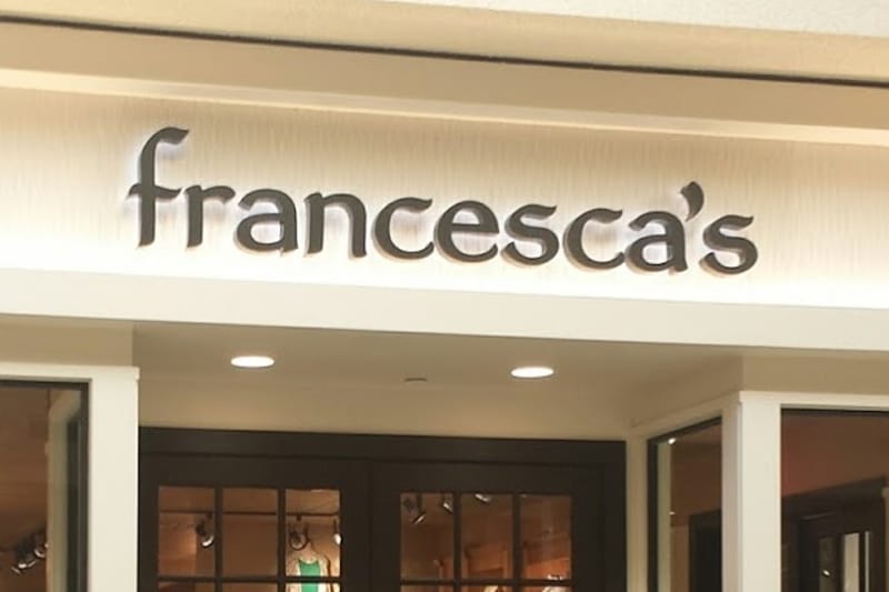 francesca's retail store in Lone Tree, Colorado