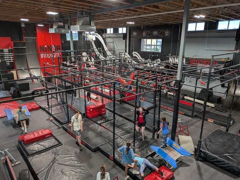 Interior view of Ninja Intensity