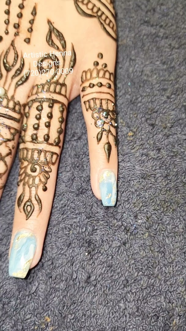 Interior view of Artistic Henna Designs
