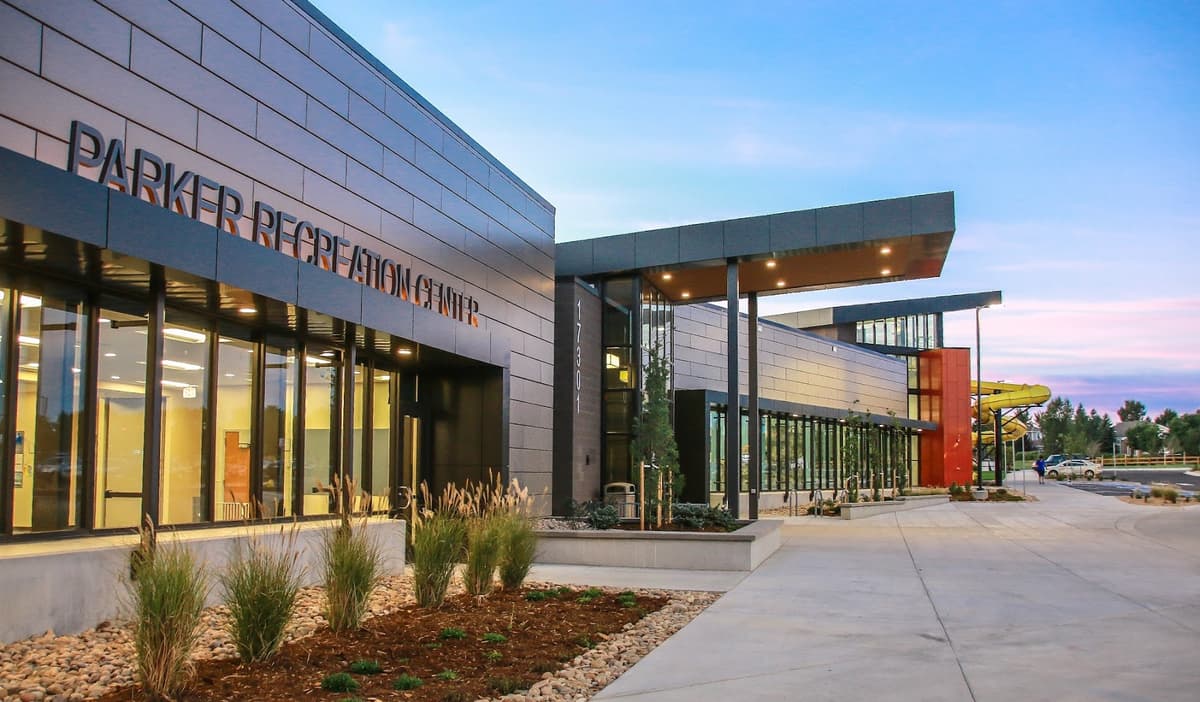 Parker Recreation Center fitness center in Parker, Colorado