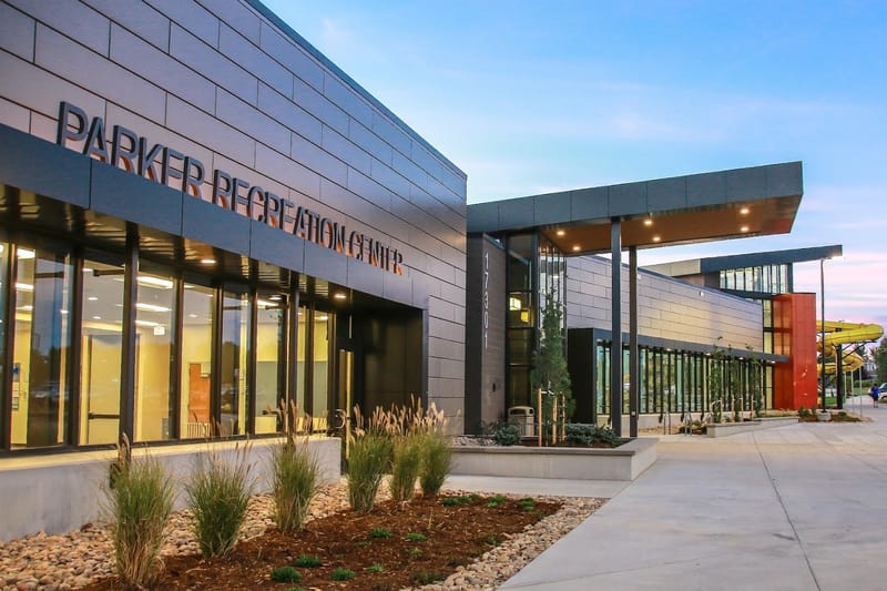 Parker Recreation Center fitness center in Parker, Colorado