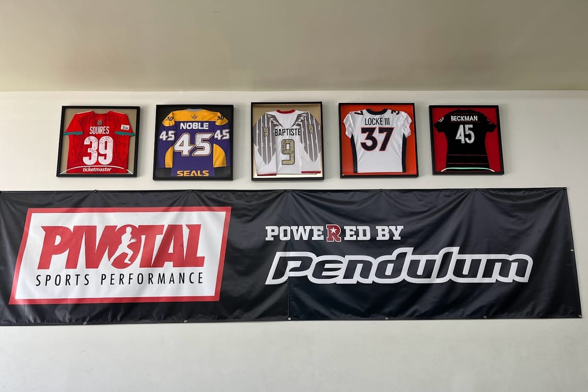 Pivotal Sports Performance dining area
