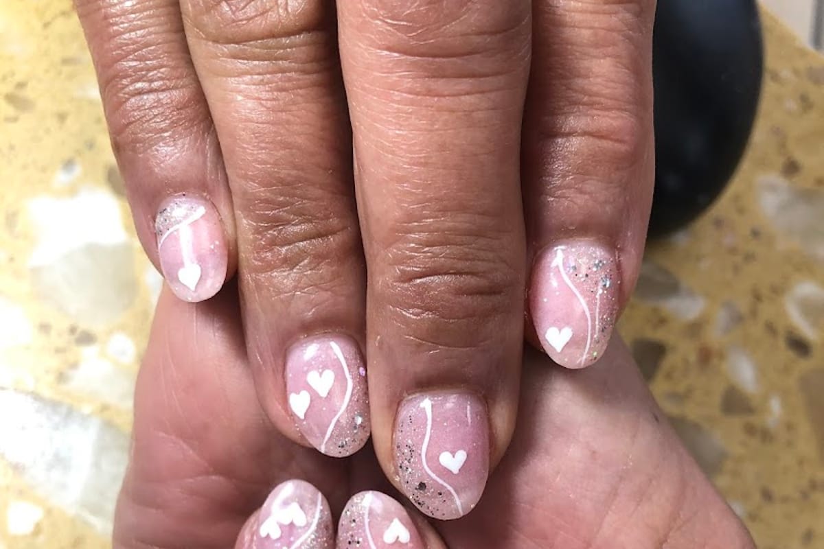 Interior view of V's Nails