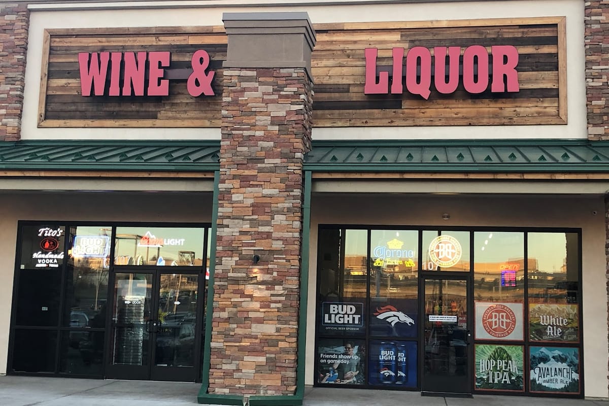 Country Meadows Wine & Spirits exterior entrance