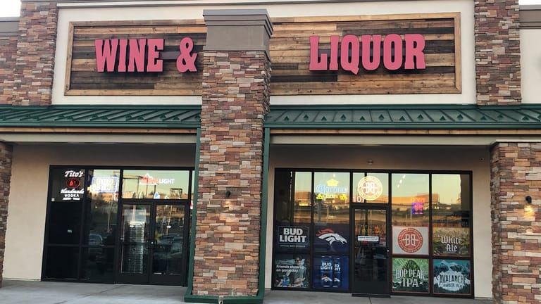 Country Meadows Wine & Spirits exterior entrance