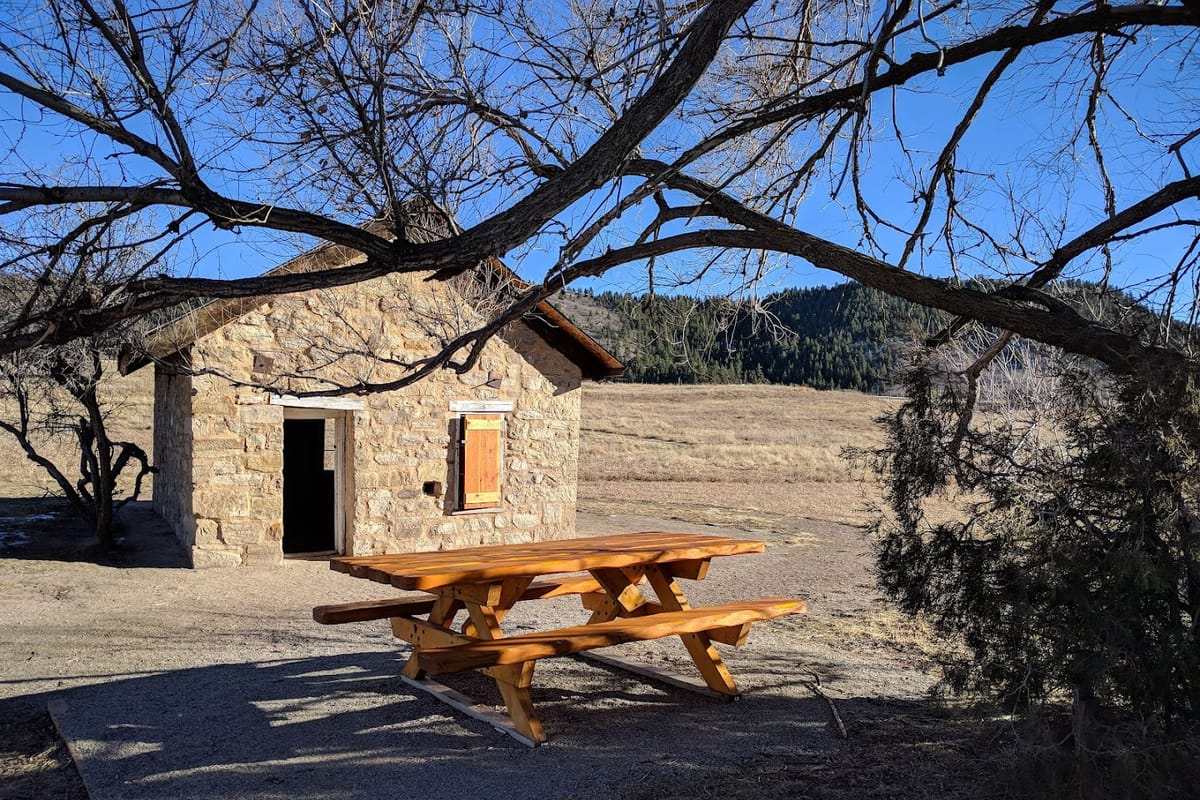 Columbine Open Space and Trail dining area