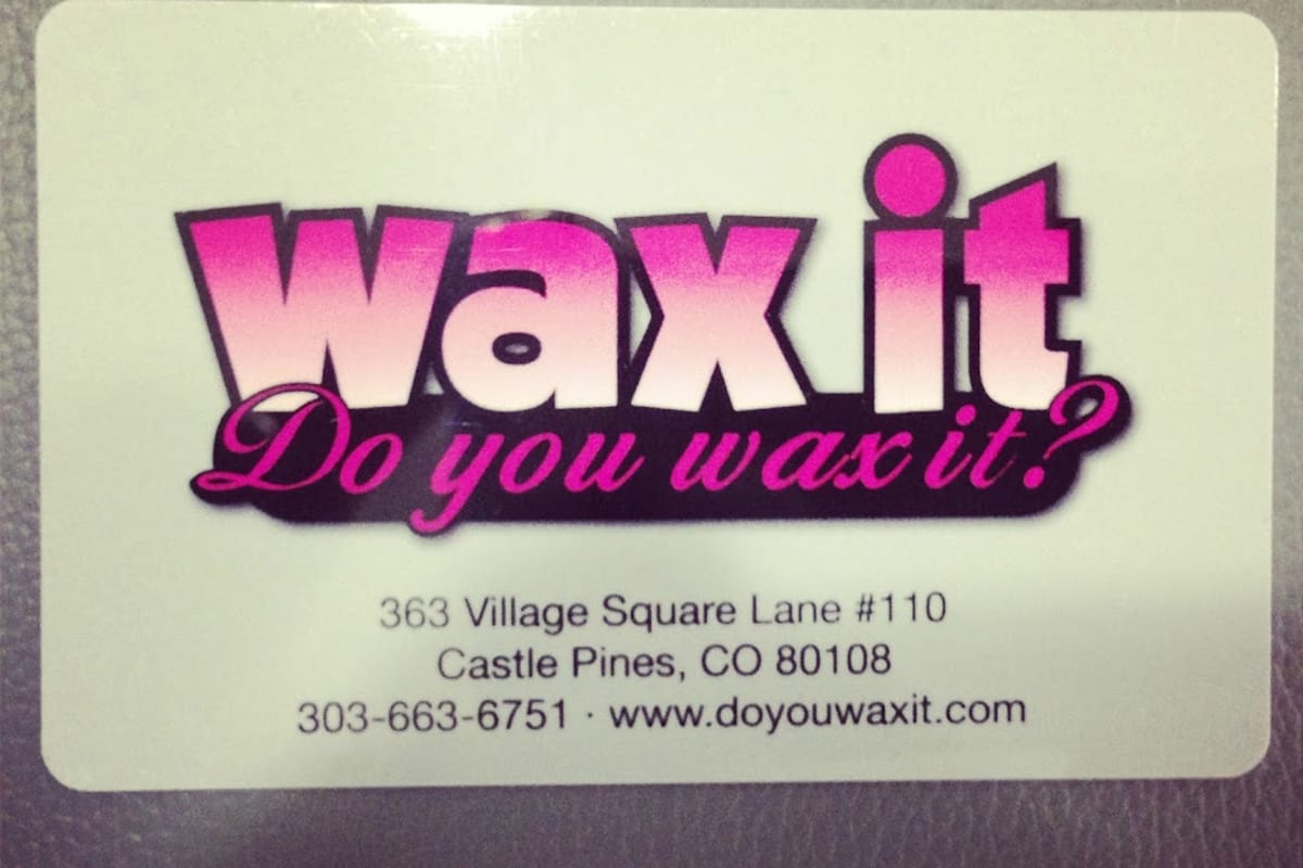 Wax It Salon dining area