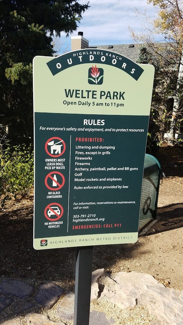 Welte Park dining area