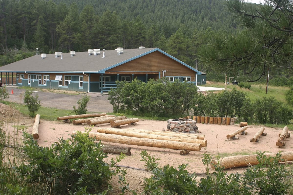 Interior view of Stone Canyon Outdoor EdVentures