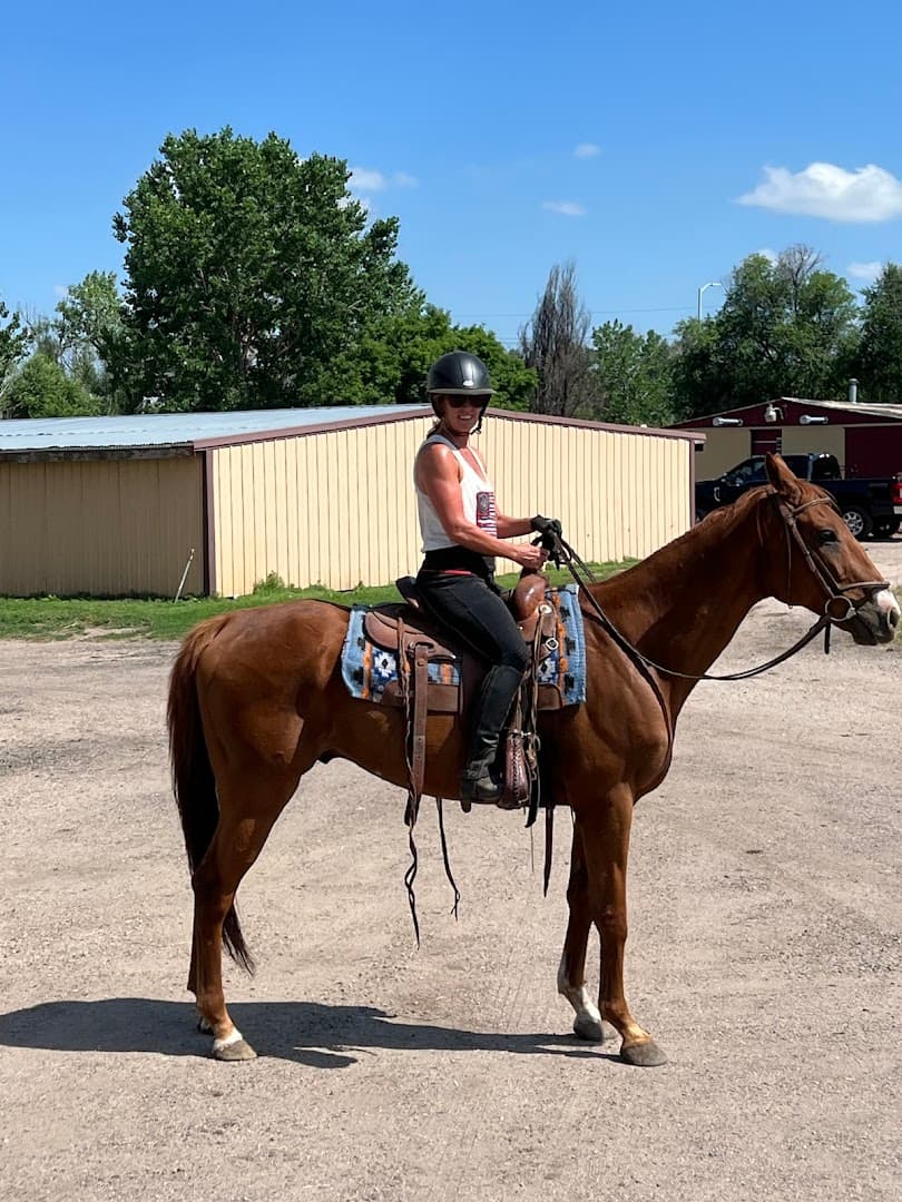 Stockton's Plum Creek Stables attraction in Littleton, Colorado