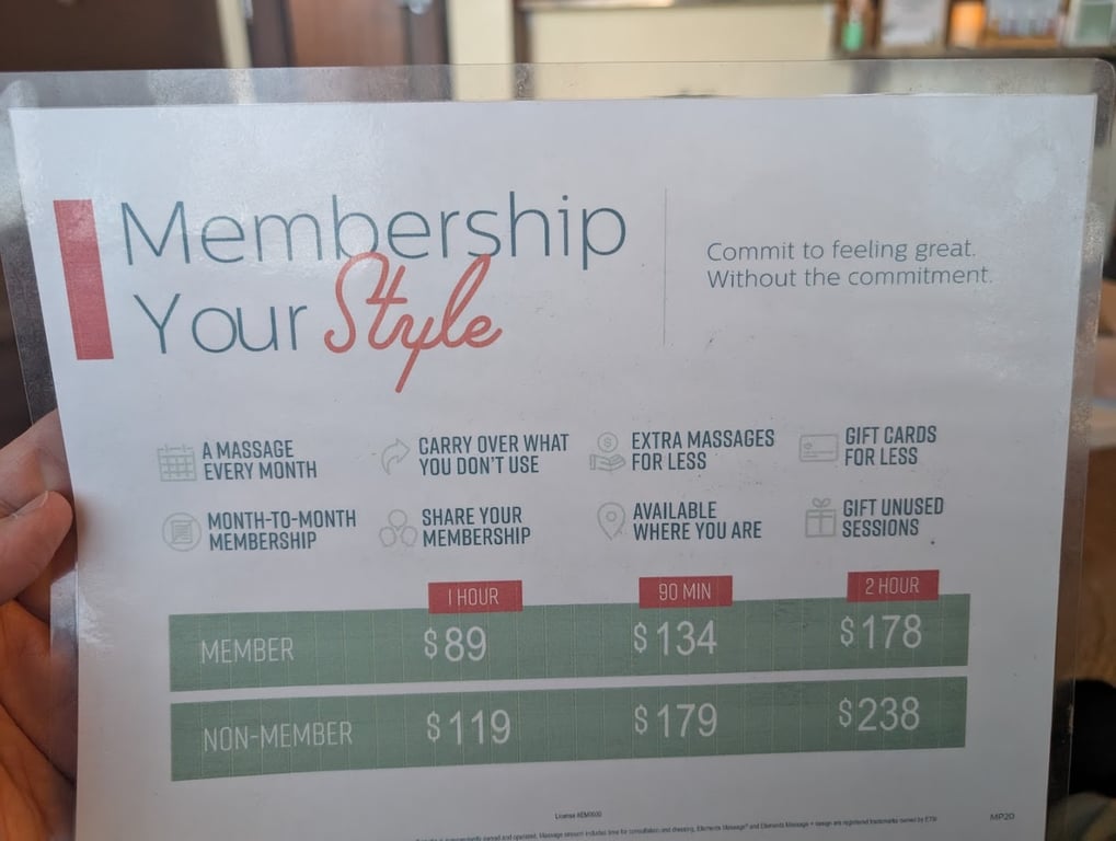 Elements Massage