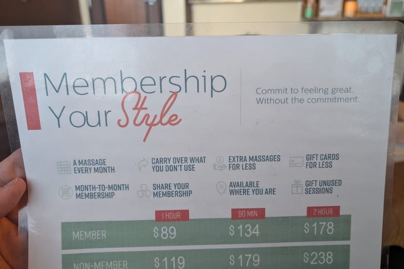 Elements Massage spa in Parker, Colorado