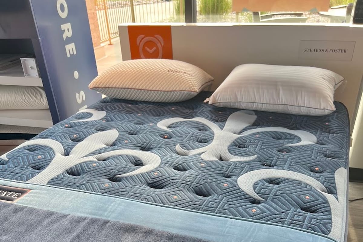 Interior view of Snooze Mattress