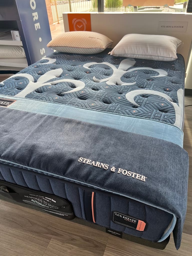 Interior view of Snooze Mattress