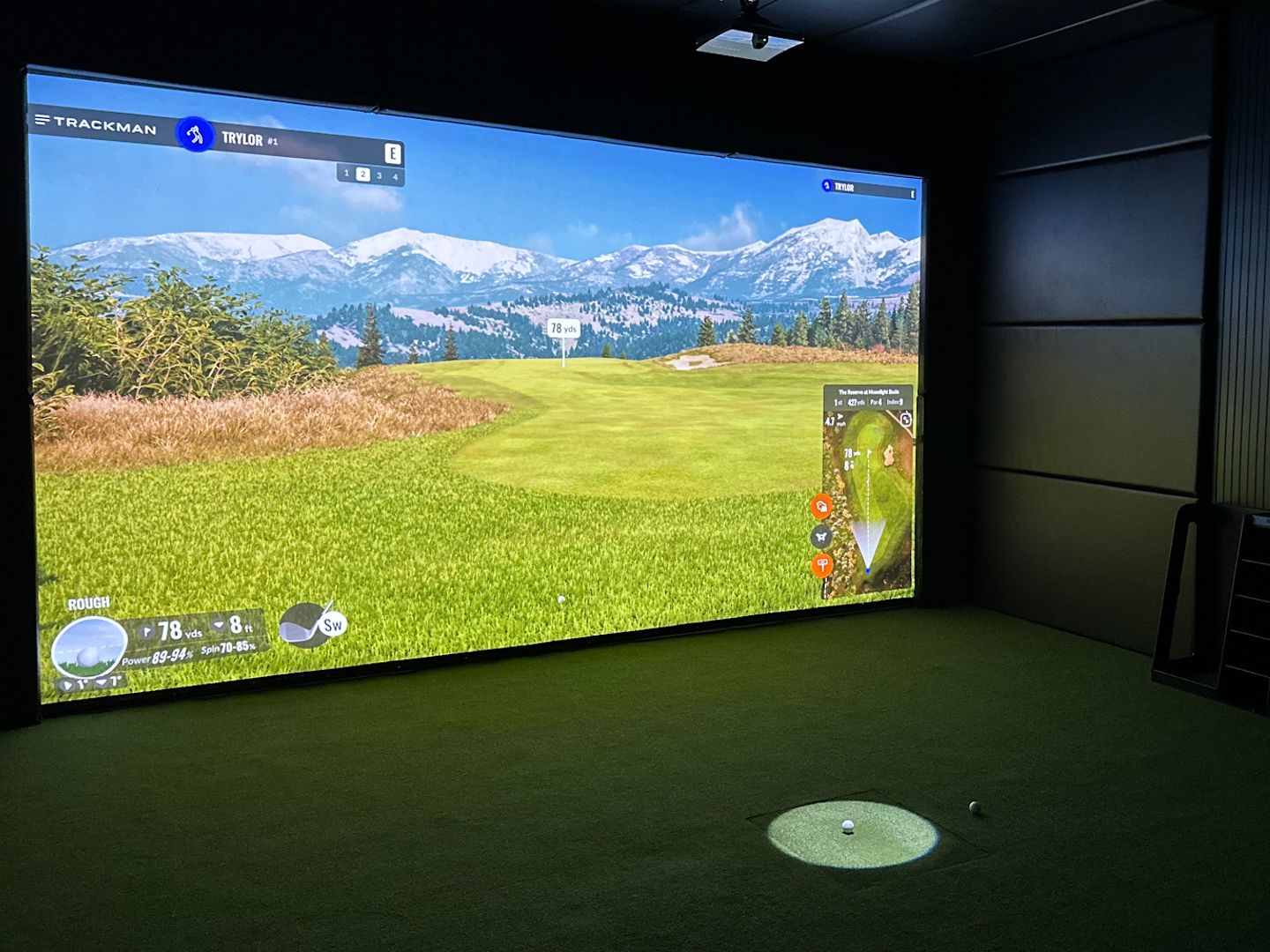 Pin High Golf Suites golf course in Castle Rock, Colorado