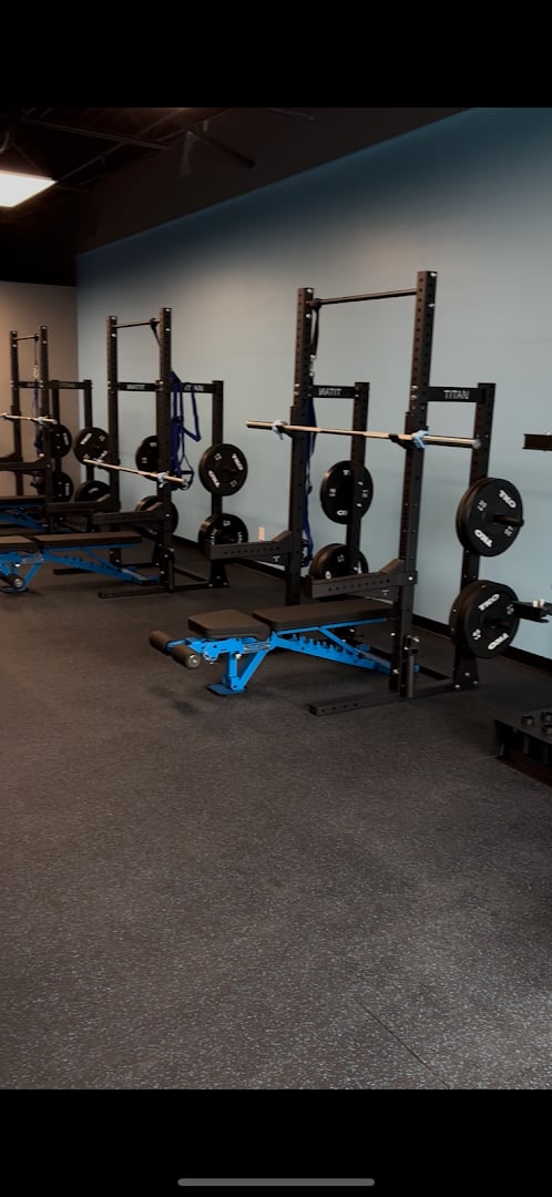 Interior view of The Lifting Studio