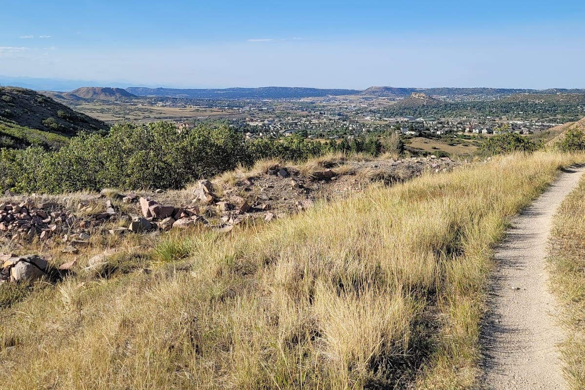 Interior view of Quarry Mesa Open Space